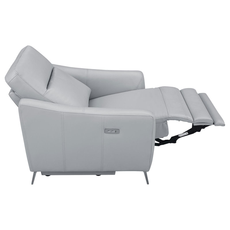 Orren Ellis Bamir 36'' Wide Faux Leather Power Zero Clearance Recliner Club Recliner Wayfair